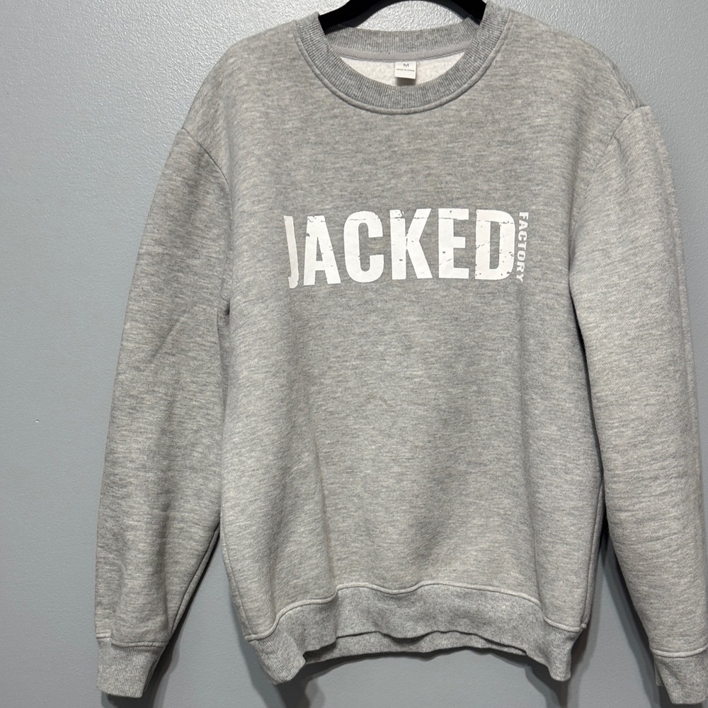 Gray Crewneck Men's Sweater